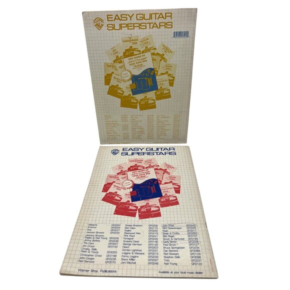 Carole King Jackson Browne Eagles Neil Young Easy Guitar Songbooks - Picture 4 of 10